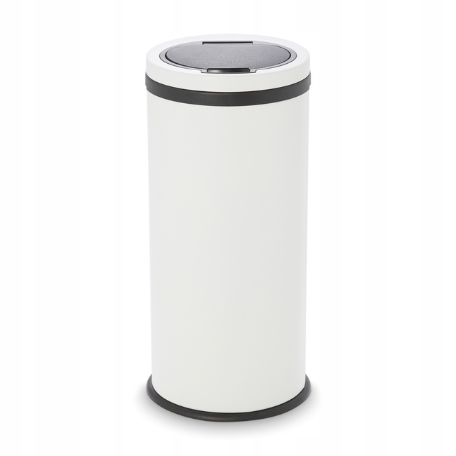 Odpadkový koš Cooke & Lewis z oceli Bílý 30L