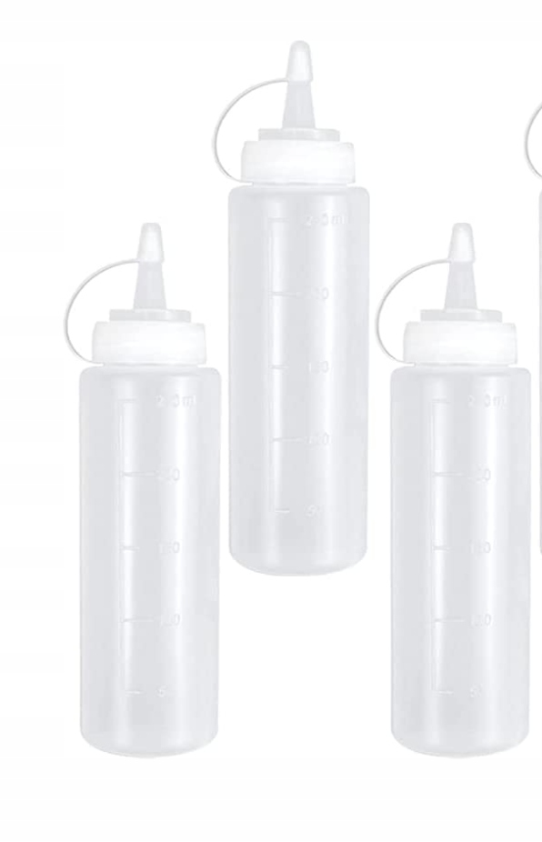 

Butelki Plastikowe Do Sosów 250ML 1 Szt