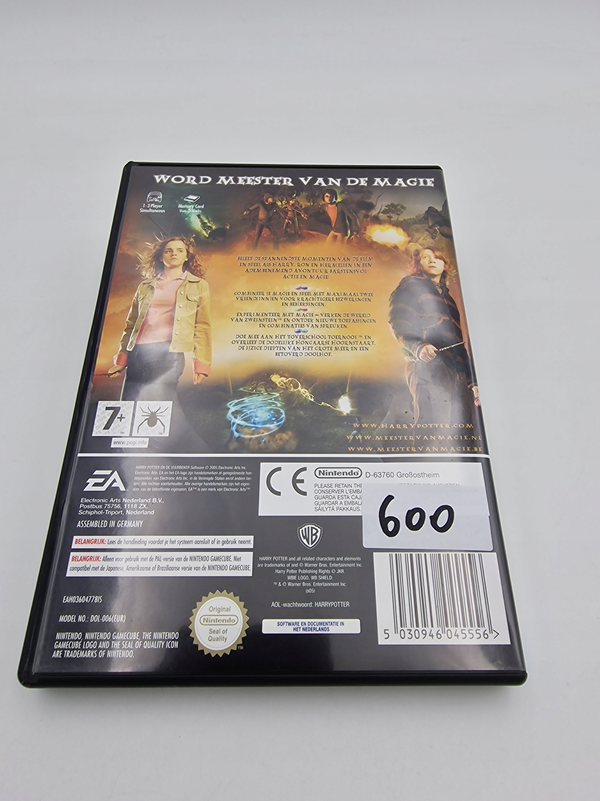 NINTENDO GAMECUBE HARRY POTTER I CZARA OGNIA Platforma Nintendo GameCube