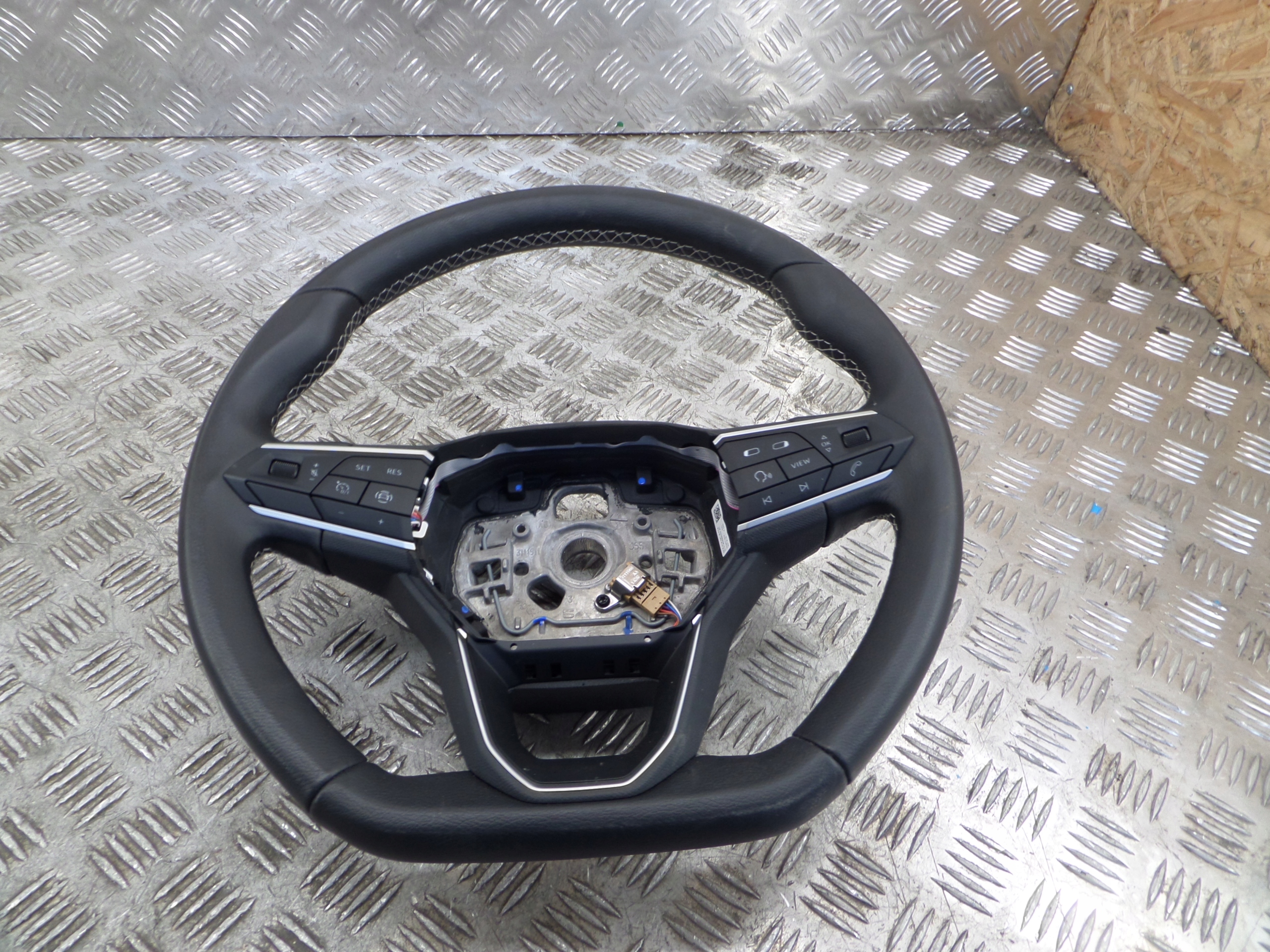 steering wheel, 5FA419091B leather black Cupra Seat