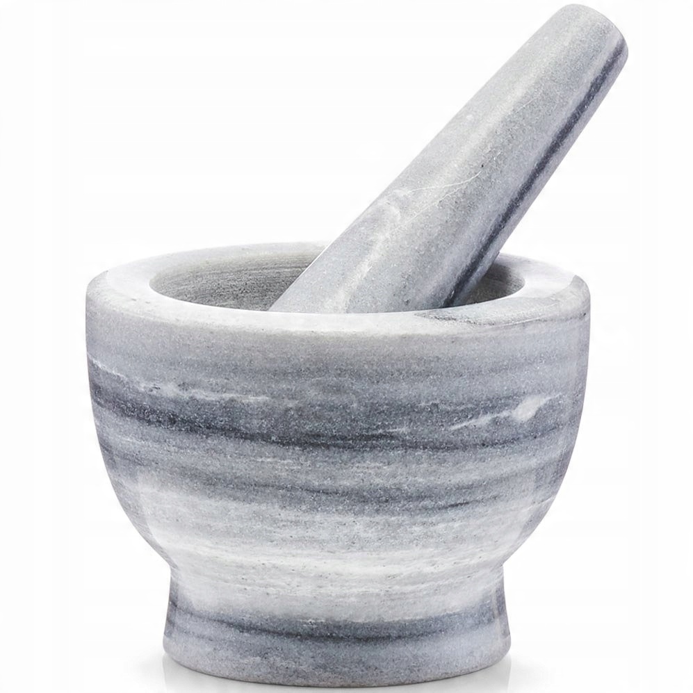 

Moździerz Kuchenny Z Tłuczkiem Marmur 12 CM Zeller