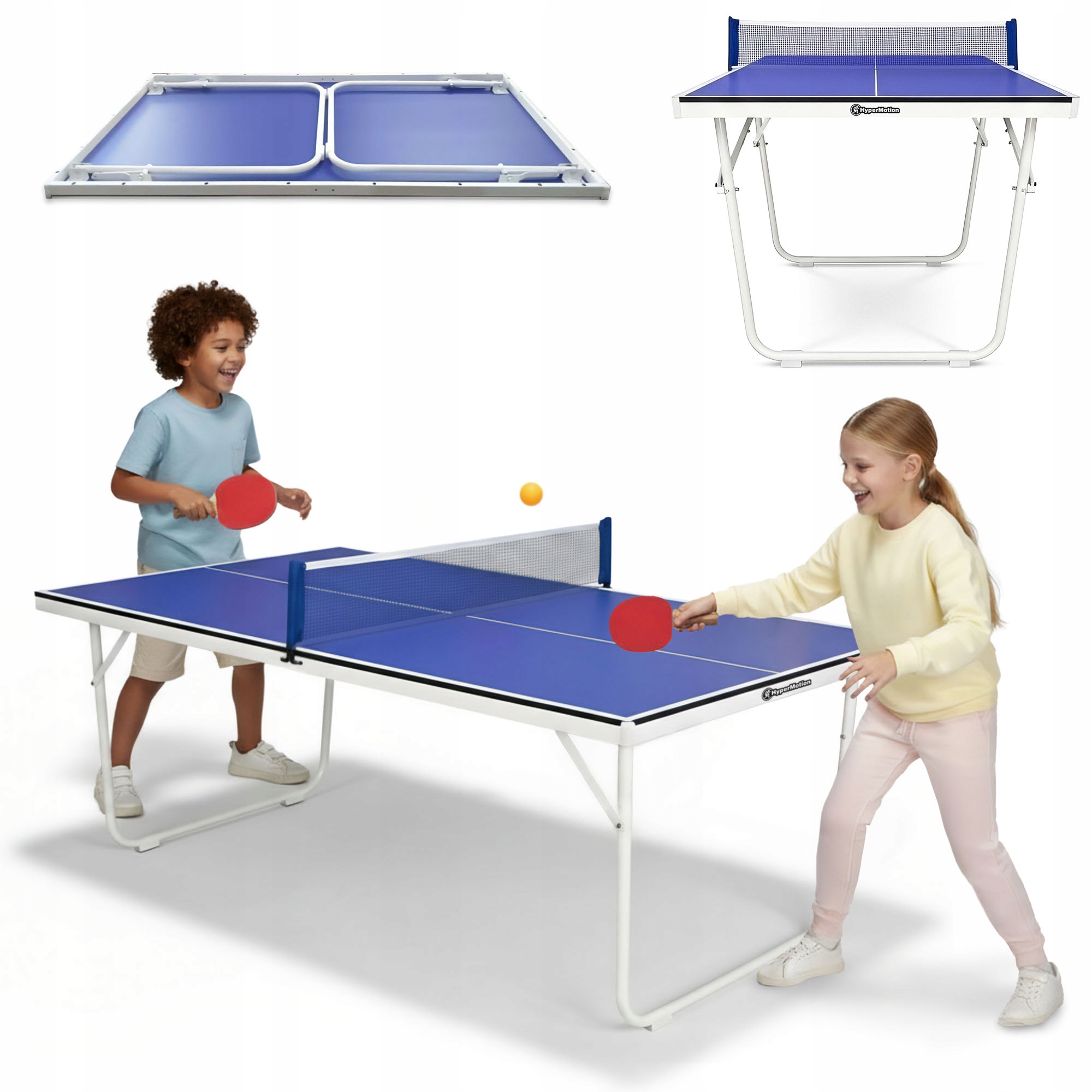 Składany stół do ping ponga dla dzieci Tenis Stołowy HyperMotion do domu