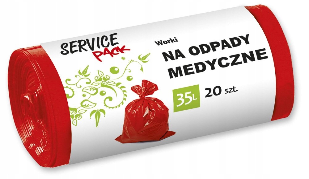 

Worki na Odpady Medyczne ServicePACK 35l 20 szt