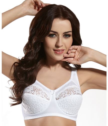 

Viki biustonosz miękki Krystyna 579 80 G biały