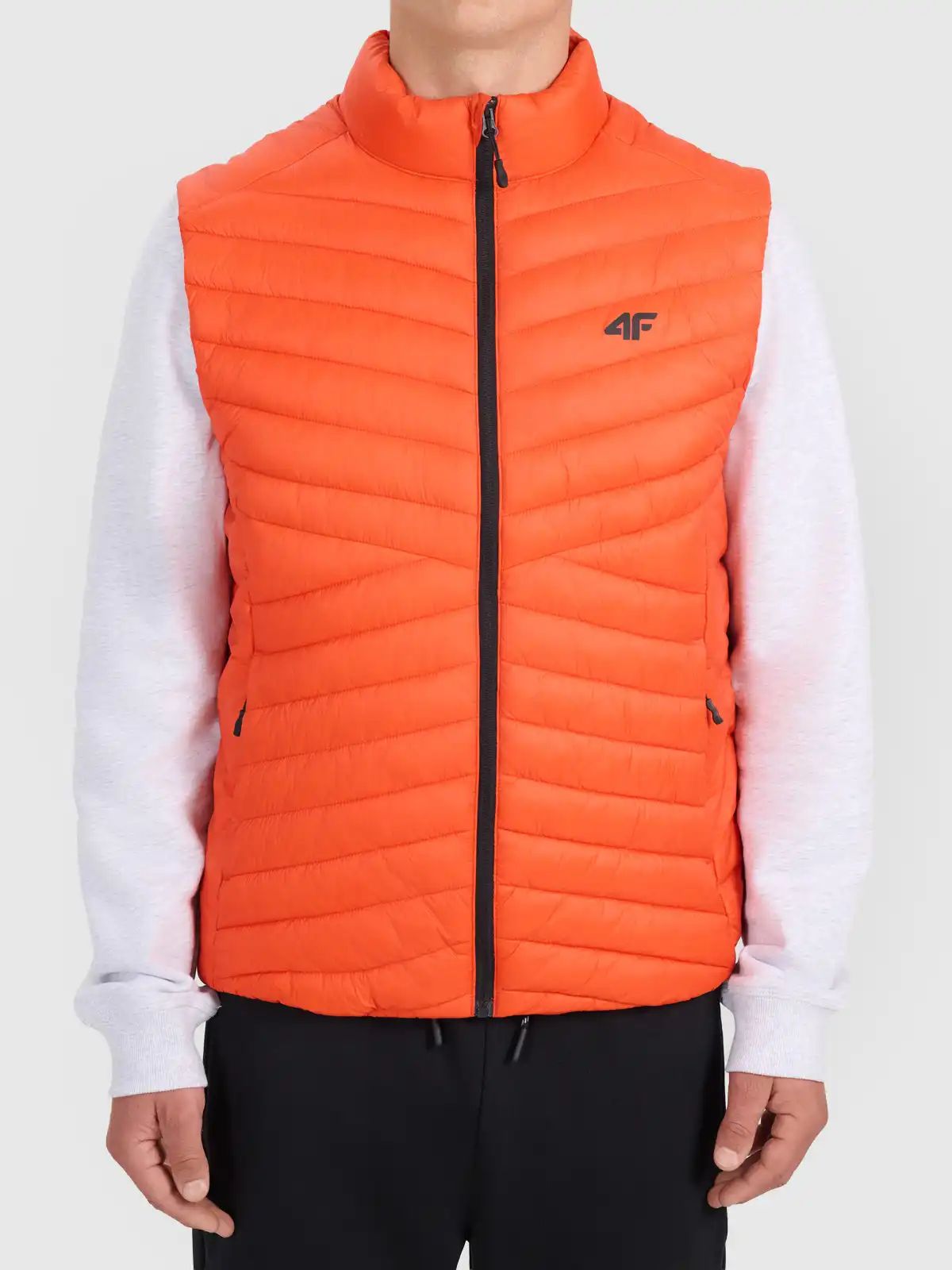 Bezrękawnik Męski 4F Ciepły Pikowany Kamizelka Przejściowa XL M345 SS26
