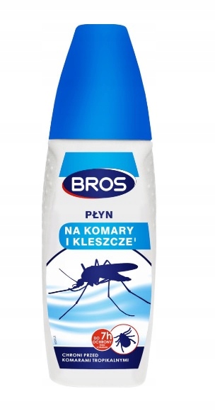 BROS PŁYN spray NA KOMARY I KLESZCZE 100ML