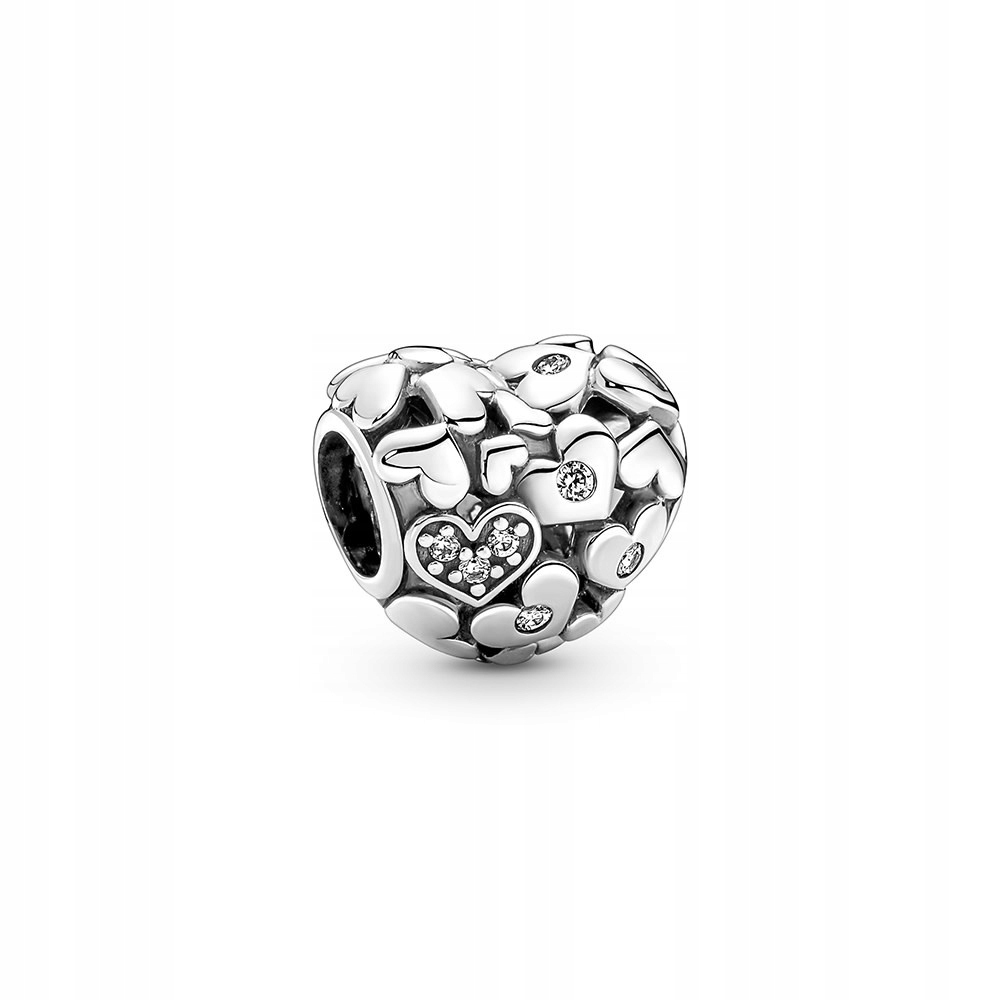 

Charms Pandora lśniące serca 791061C01