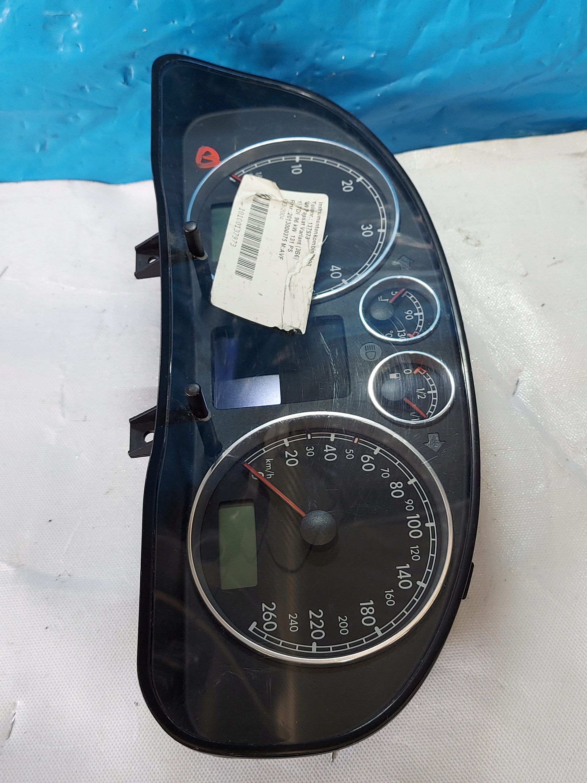 dials clock VW PASSAT B5 FL 1.9 TDI 3B0920829A