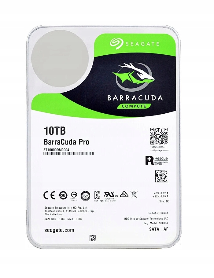Pevný Disk Seagate ST10000DM0004 10TB 3,5" Sata
