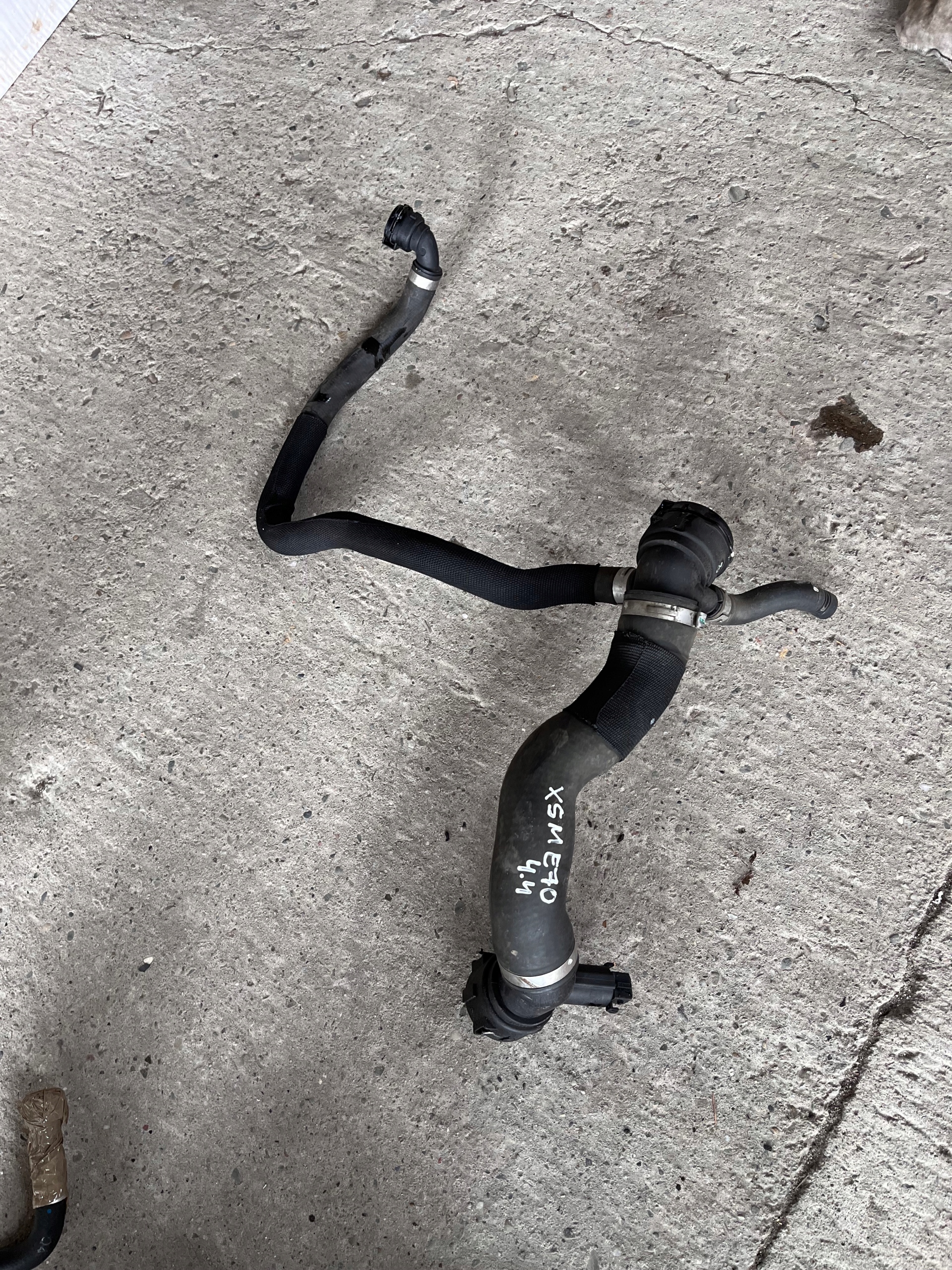 BMW X5m E70 X6m E71 4.4 PRZEWOD ВОДЫ