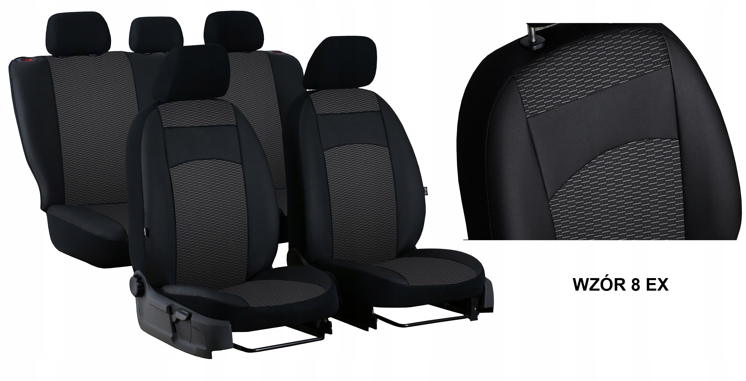 HONDA CR-V 4 SAMOCHODOWE POKROWCE MIAROWE SKÓRA EAN (GTIN) 5902453002448