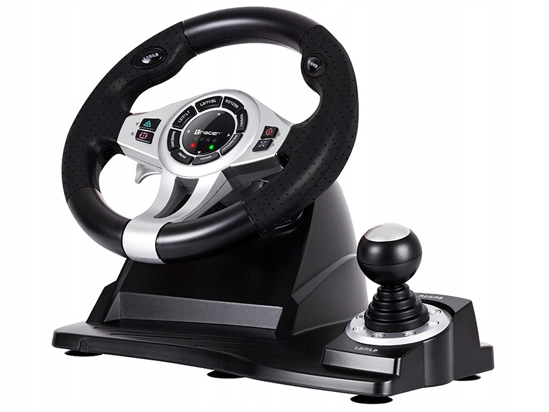 Ігрове кермо з педалями 4в1 PS4 PC PS3 XBOX ONE ПЕРЕДАЧІ ДЛЯ КОМП'ЮТЕРА Модель Roadster