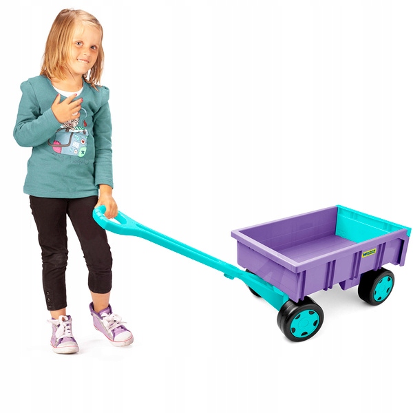 Wader 10961 Gigant wózek przyczepa fioletowy