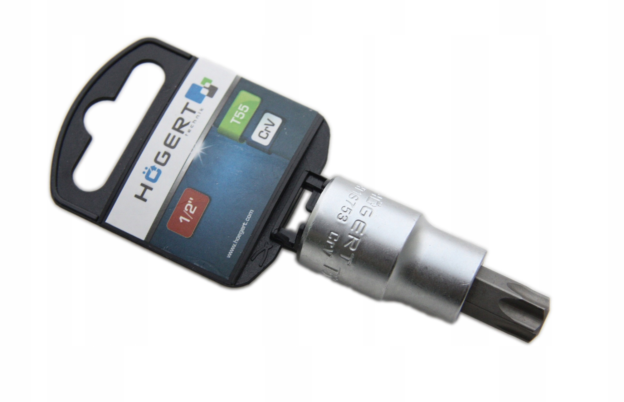 

Nasadka 1/2'' z końcówką Torx T55 55mm Hogert