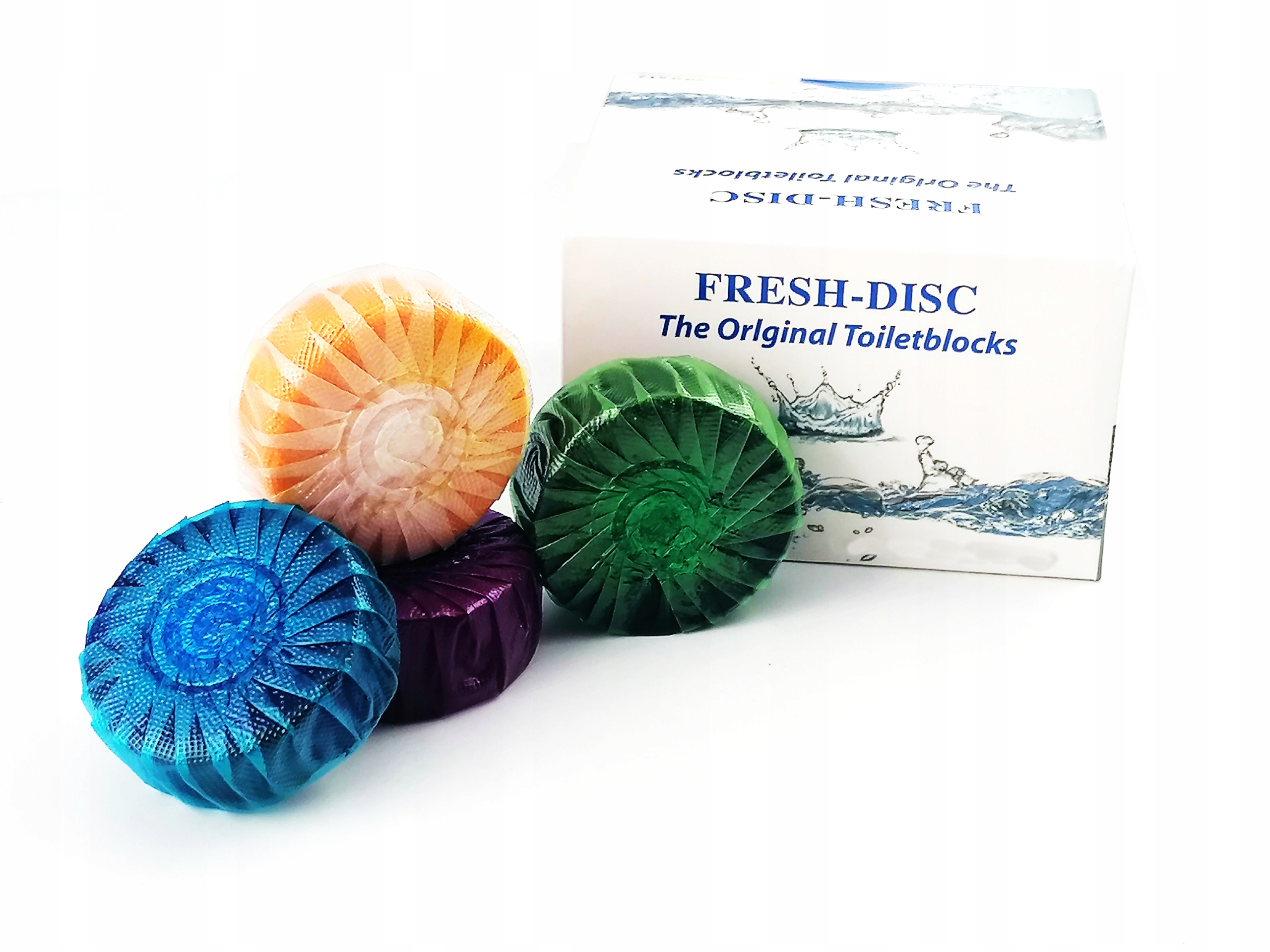 Levně Wc kostky Fresh-disc MIX 24 kusů jsou vhodné pro stojany Grohe Geberit Tece