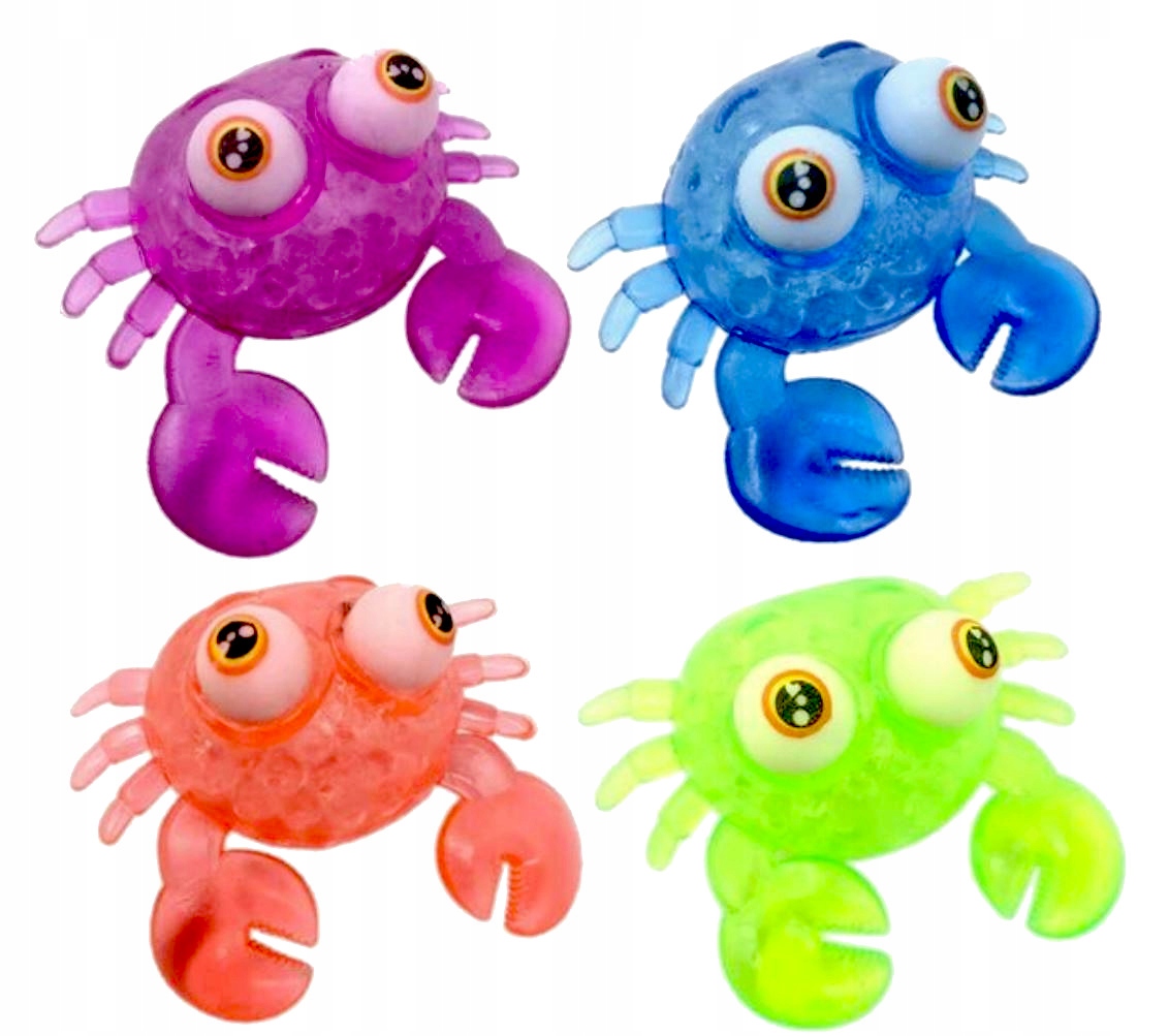 

Silikonowy Gniotek Antystresowy Duże Oczy Krab x 4