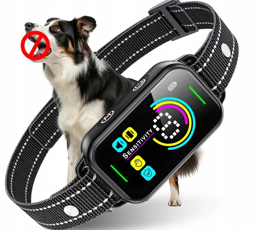 Protištěkací obojek pro psa, univerzální, elektrický, účinný