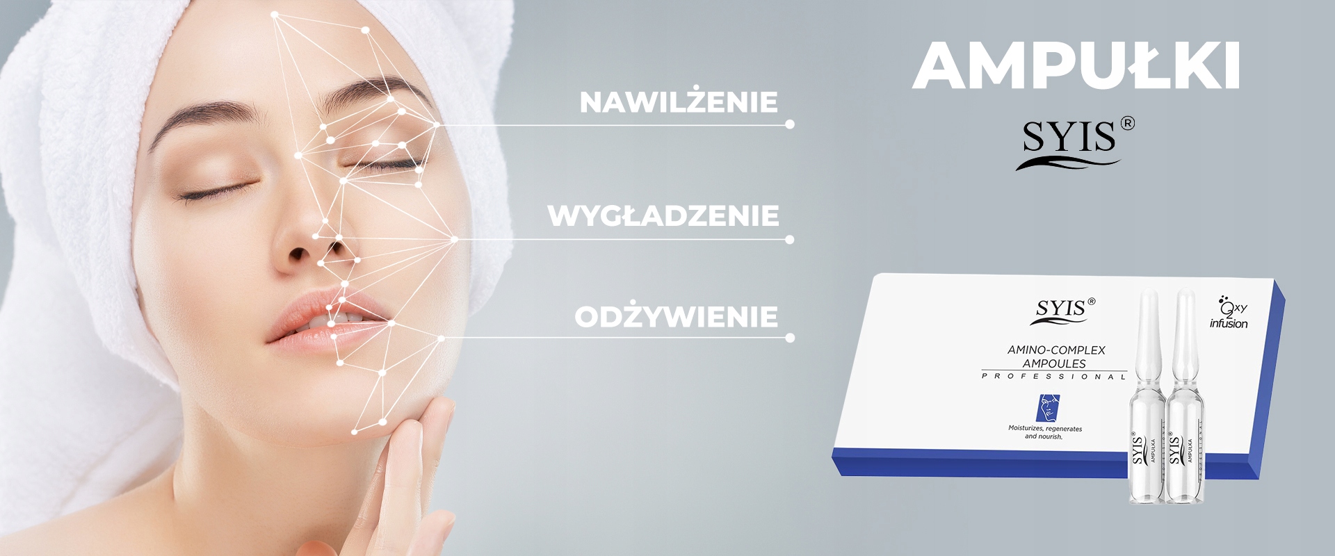 Syis ampułki normalizujące do twarzy 10x3ml ROLLER Marka Syis