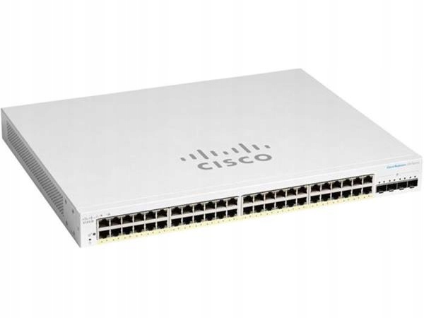 Cisco CBS220-48P-4G (48xGbE,4xSFP,48xPoE+,382W) Refresh
