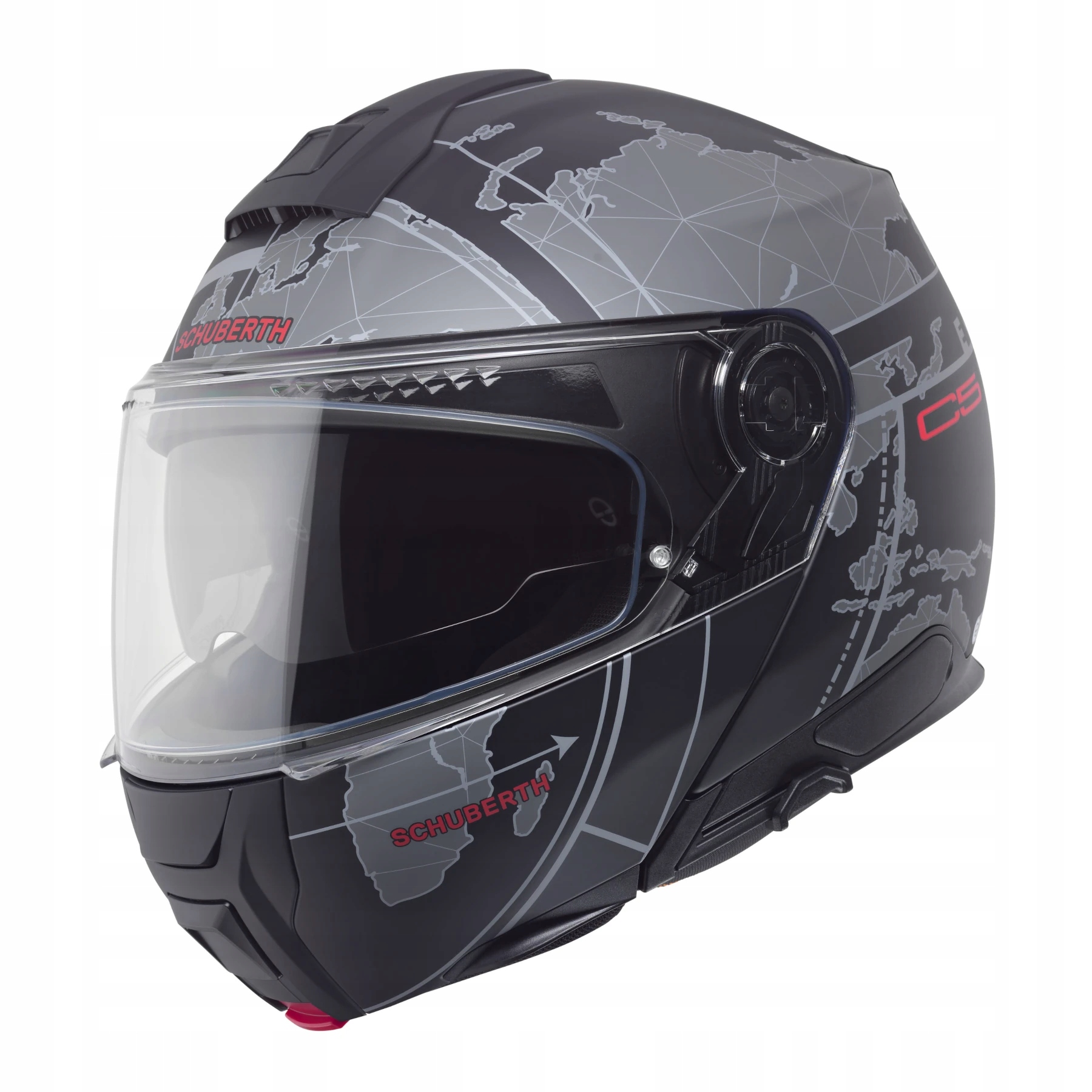 Motocyklová Prilba Schuberth C5 Globe Black Matná S Blendou veľkosť XXL