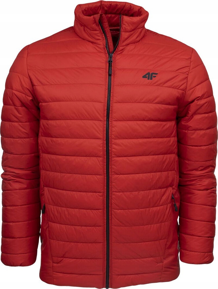 Pánská Bunda 4F Červená H4Z22 KUMP003 62S vel. M