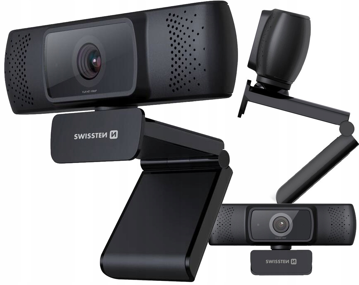 Swissten Webcam Fhd 1080P