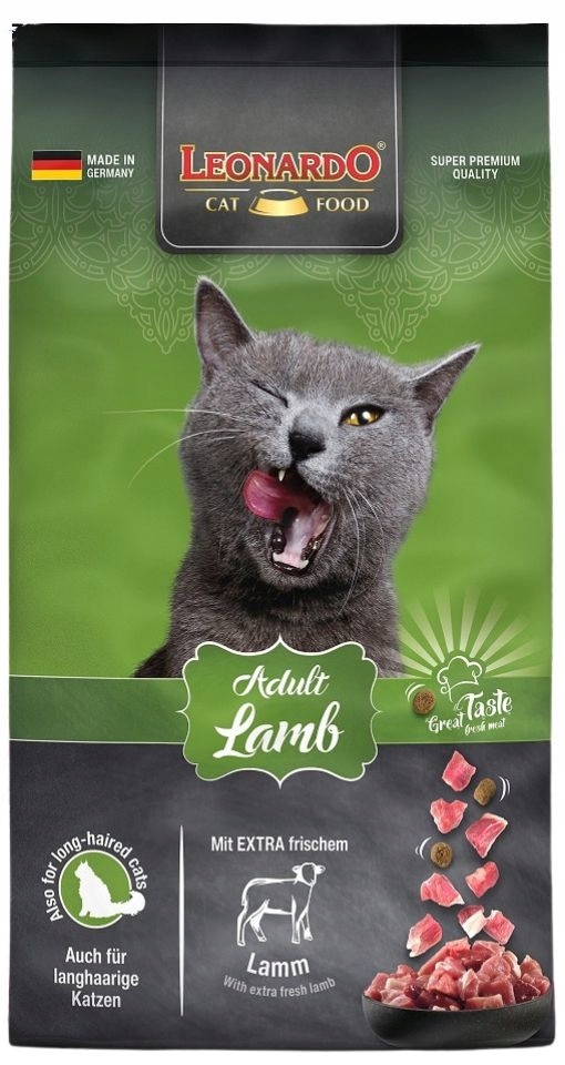 Leonardo Adult Lamb & Rice suché krmivo pro kočky 7,5 kg