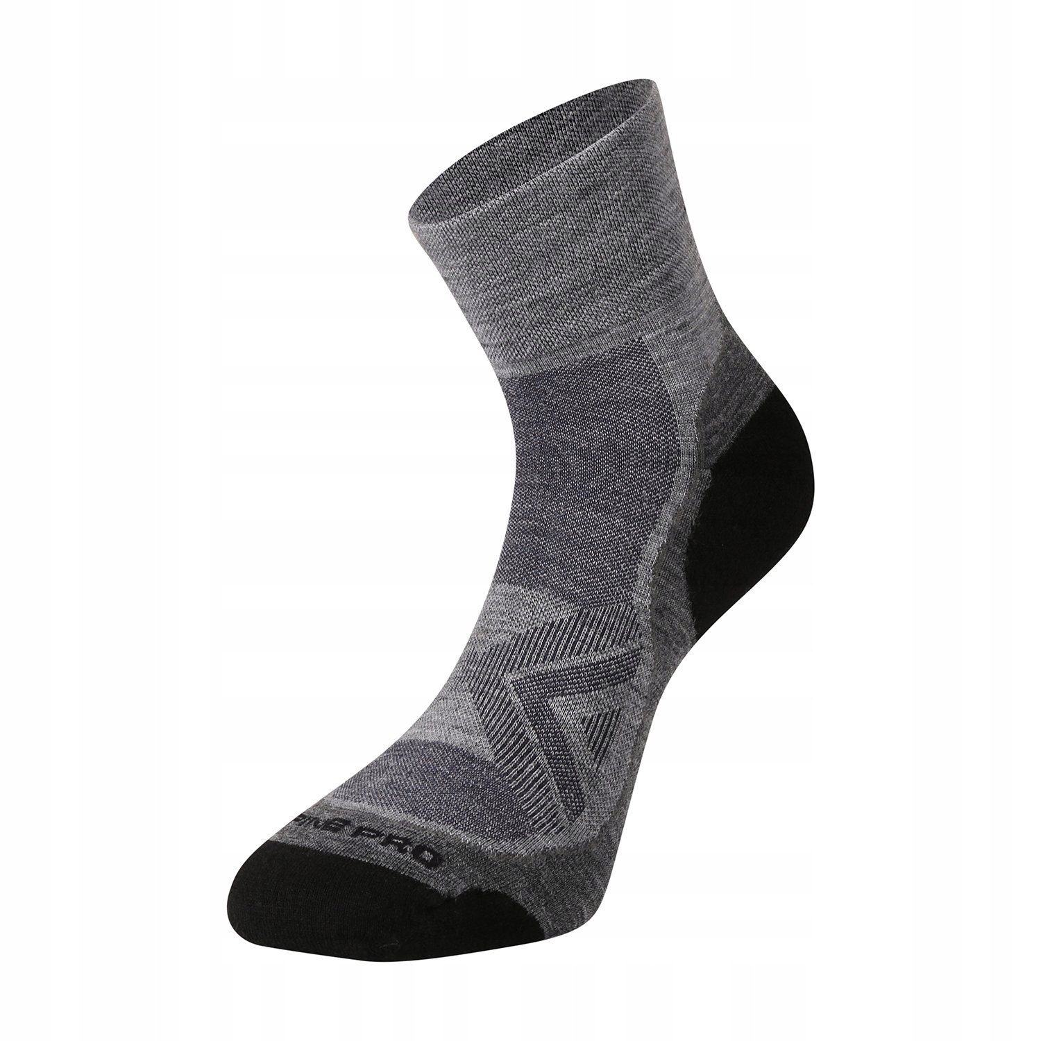 Skarpety trekkingowe z wełną merino Alpine Pro Derere k.szary r.47-49