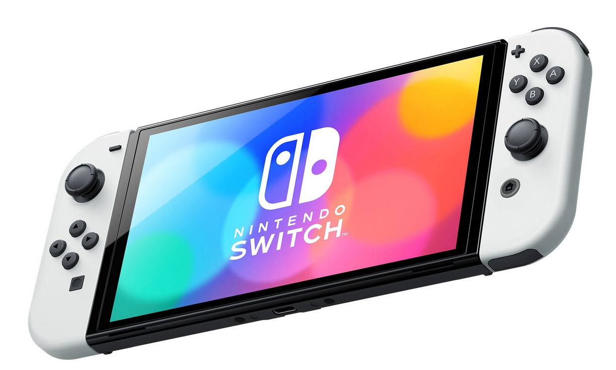 Nintendo Switch OLED, Biały Wersja Switch OLED