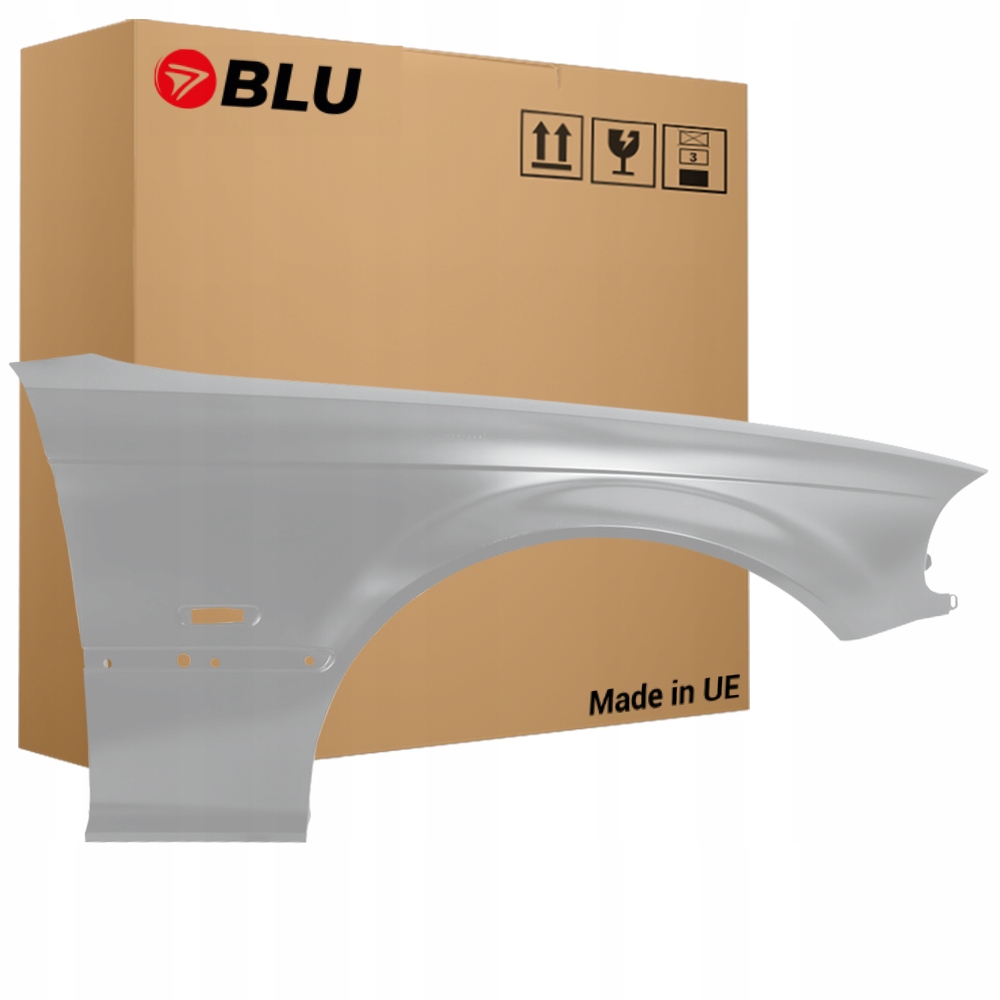 Blu Blatník Bmw 3 E46 354 pravý stříbrný 99-03 přední Coupe Cabrio