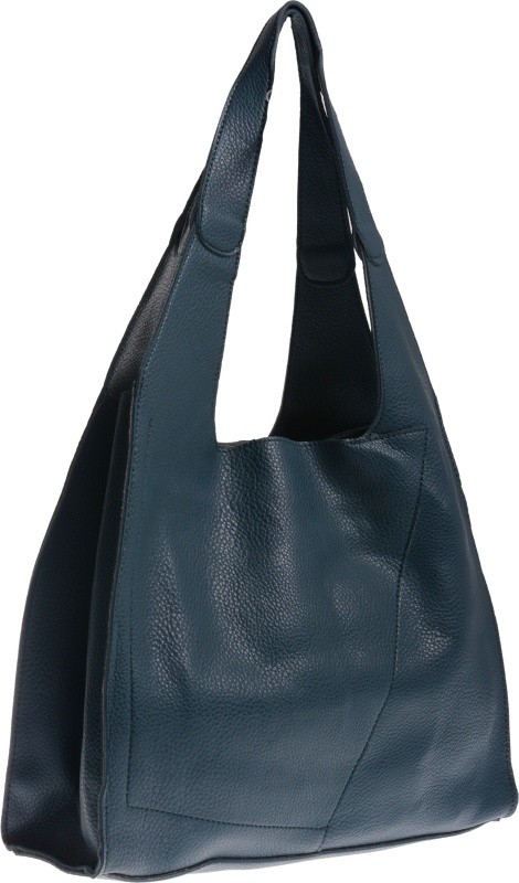 Damska Torebka Typu Worek Z Dołączoną Kosmetyczką morski