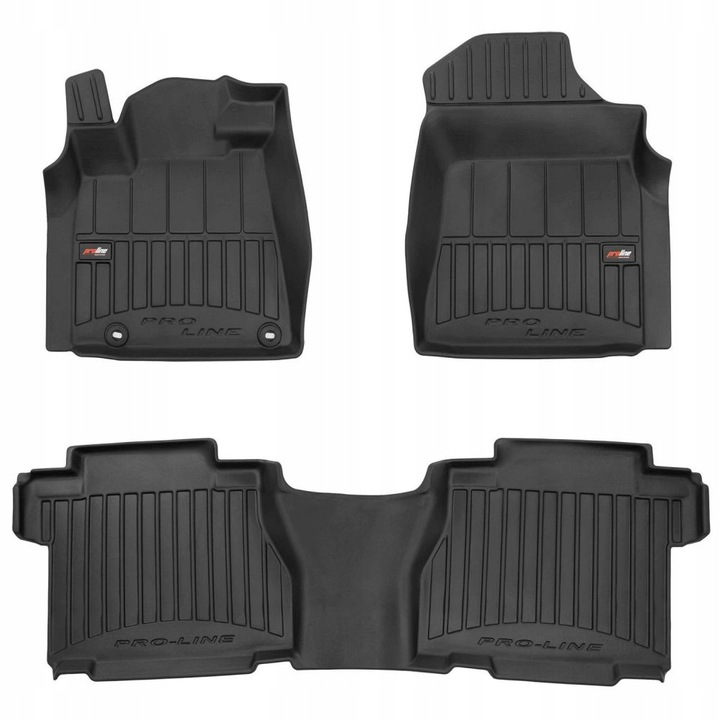 Gumové Koberce Toyota Tundra CrewMax 2010-2015 Korytka 3D