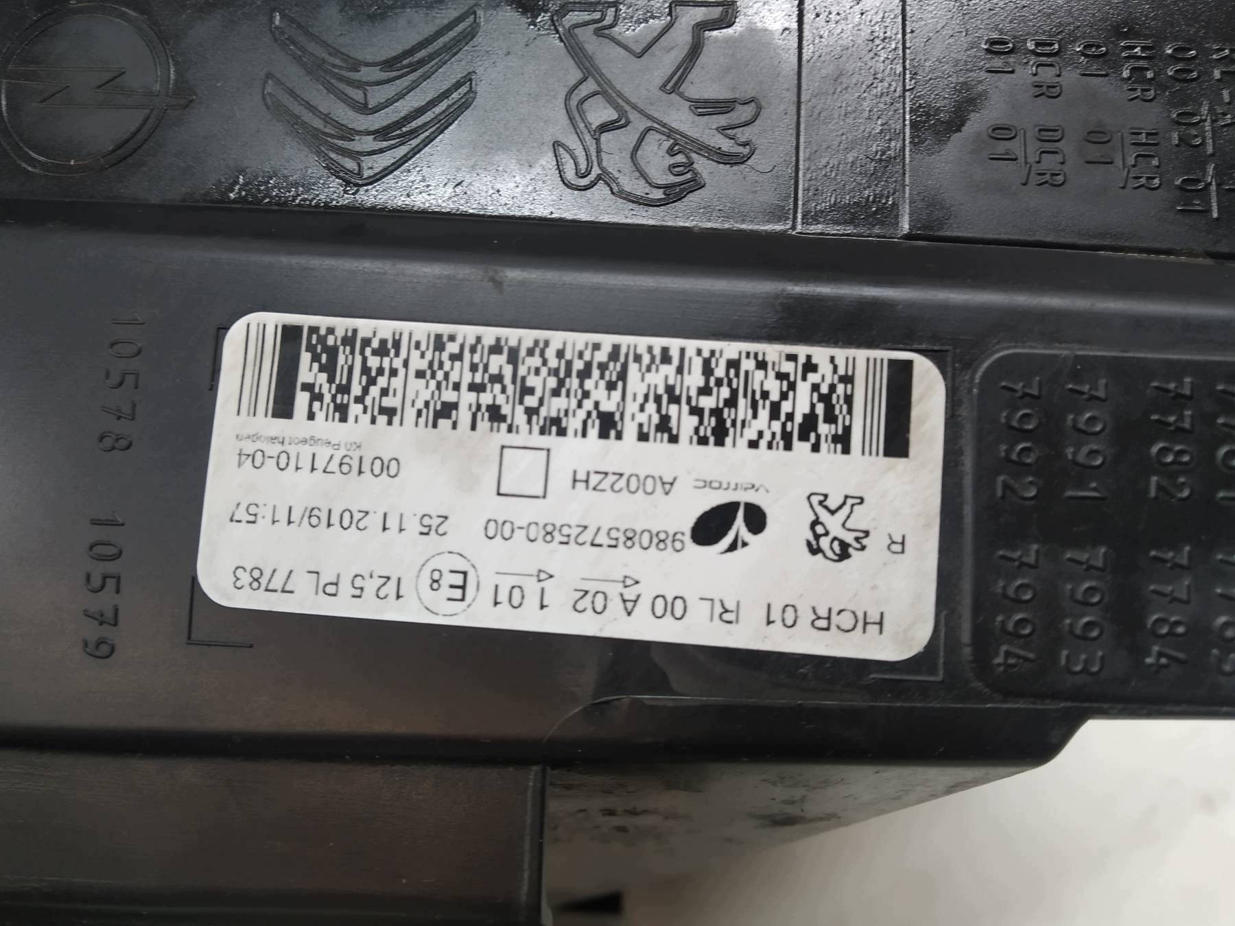 light front right EUROPA 9808572580 Peugeot Expert III (2016- )
