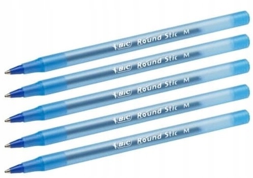 

Długopis Bic Round Stick Medium niebieski 5 sztuk