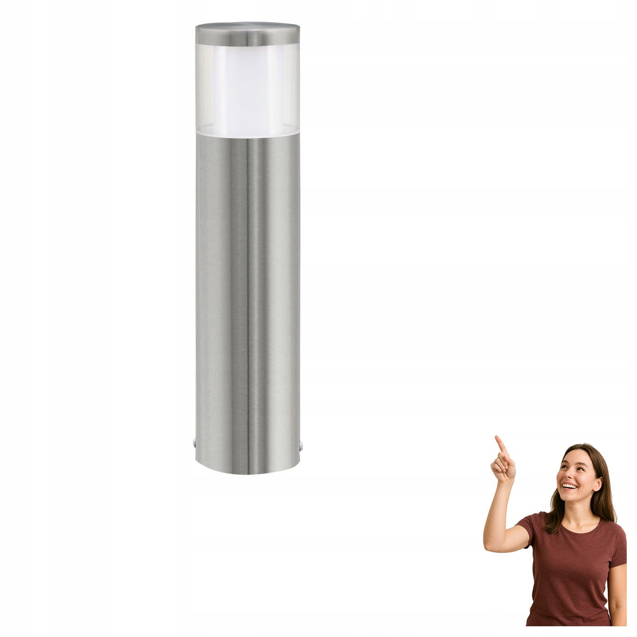 Vonkajšia Led lampa záhradný stĺpik 3,7 W Basalgo 1 94278 Eglo