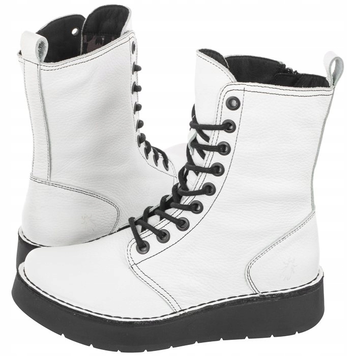 Dámské boty Kotníkové Boty Fly London P211043010 Bílé