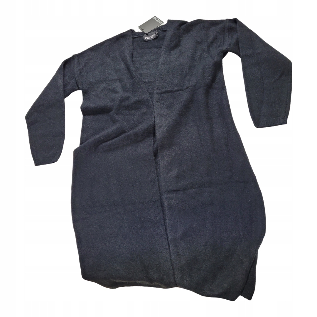 PIECES DZIANINOWY KARDIGAN KIESZENIE (M) Marka Pieces