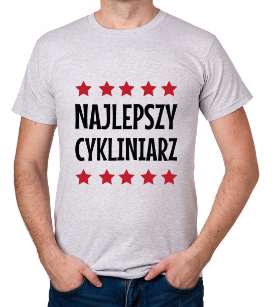

koszulka Najlepszy Cykliniarz prezent