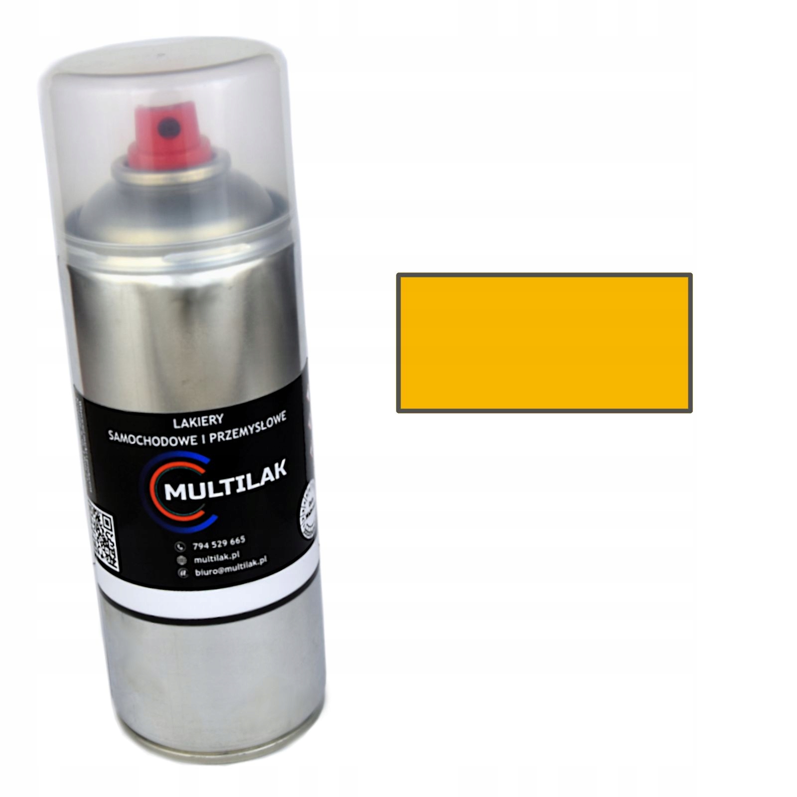 

Lakier spray Ral 1021 Multilak 400ml Połysk meble