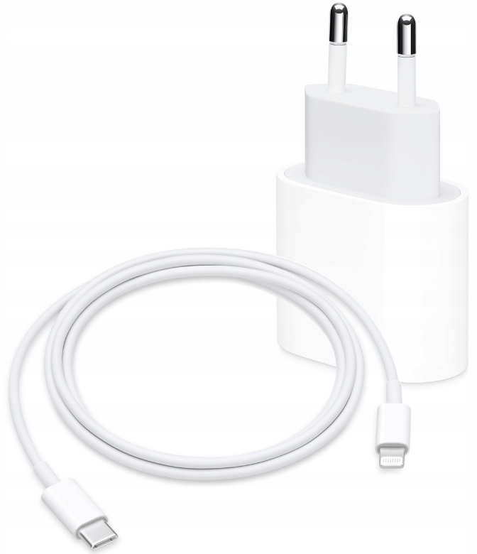 SZYBKA ŁADOWARKA DO IPHONE 20W USB-C + KABEL 1M