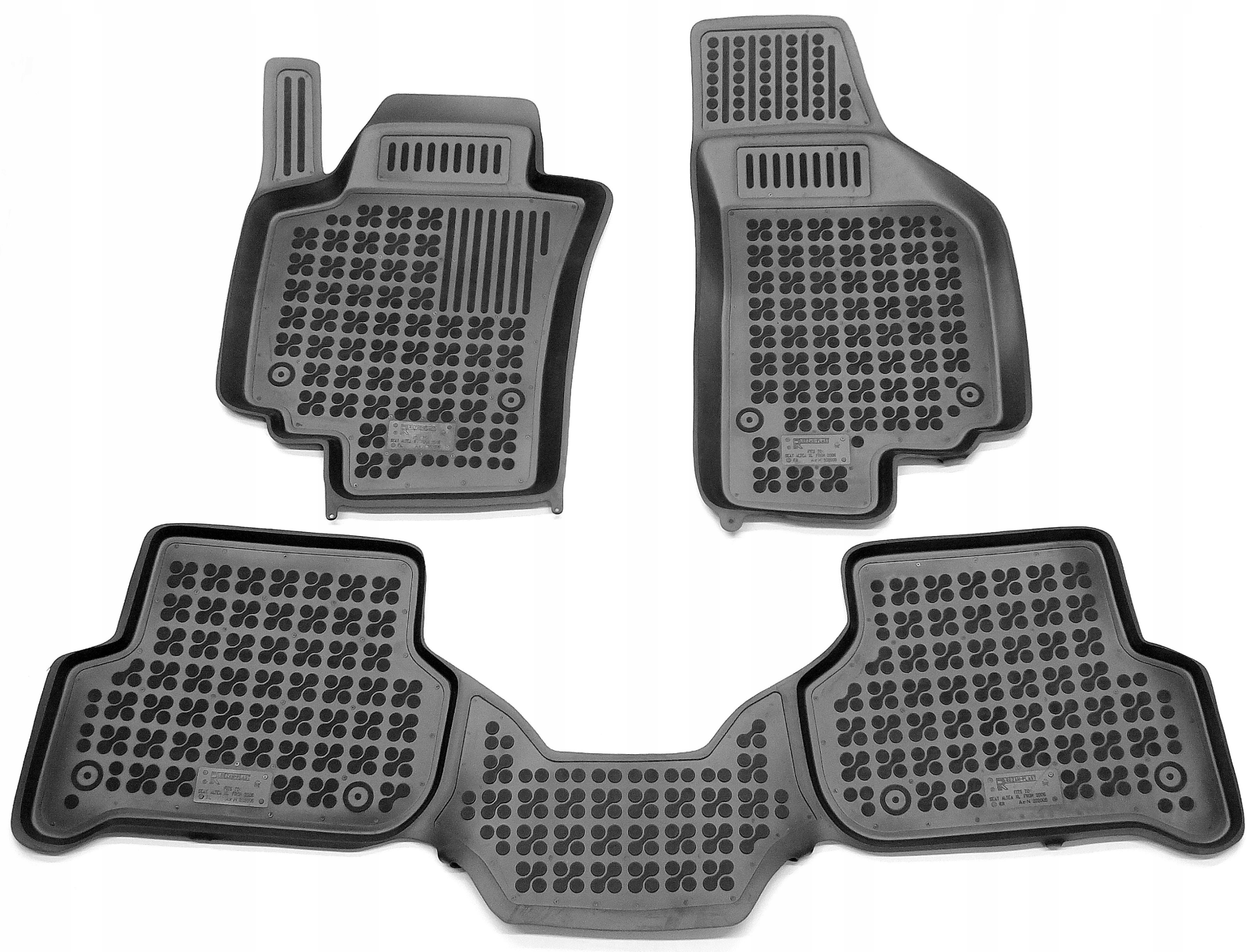 Seat Altea 2004 - 2015 Seat Altea XL 2006 - 2015 коврики резиновые корыта