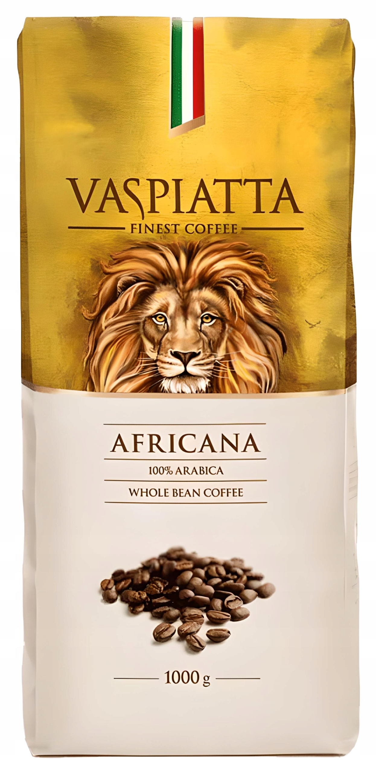 Kawa Ziarnista Vaspiatta Africana 100% Arabica 1kg
