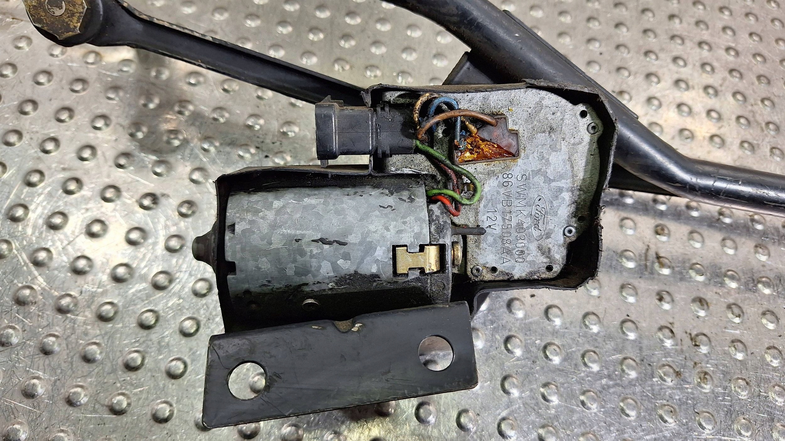 wiper mechanism front 86VB-17508-AA FORD TRANSIT MK4 86-91 EU