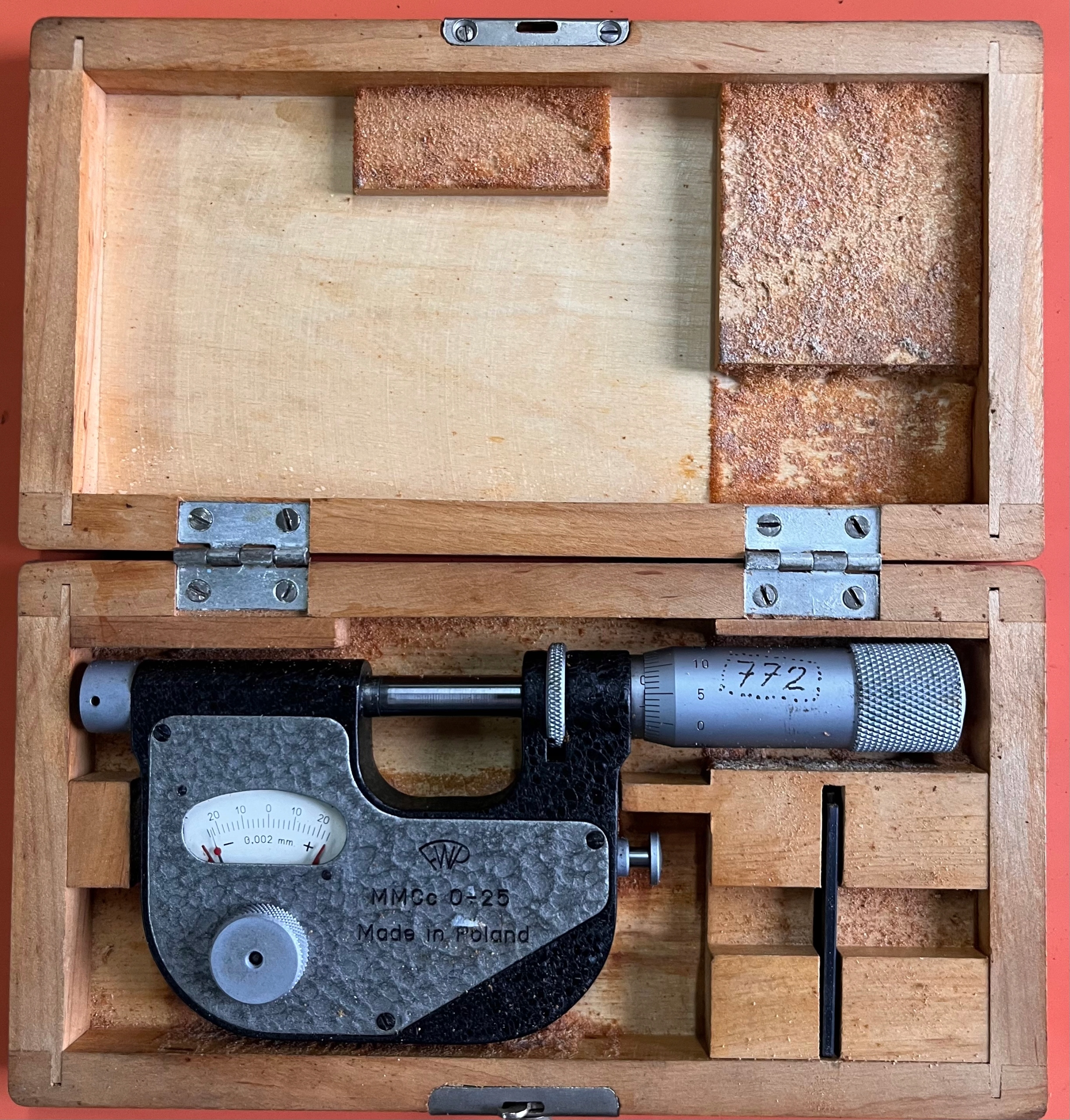 Mikrometr czujnikowy Vis MMCc 0-25