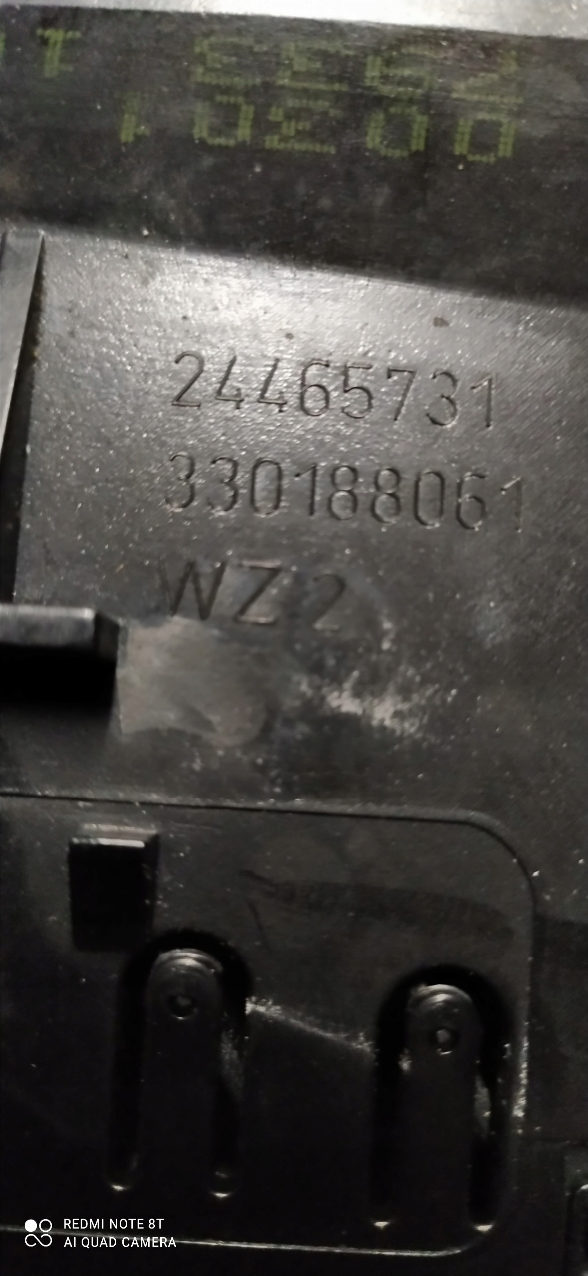 OPEL OE 24465731 grid air conditioning devices central ASTRA H
