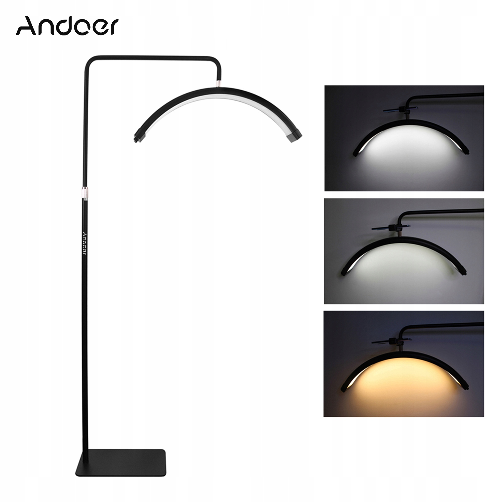 Lampa podłogowa LED kształt księżyca 36W 180 cm Marka bez marki