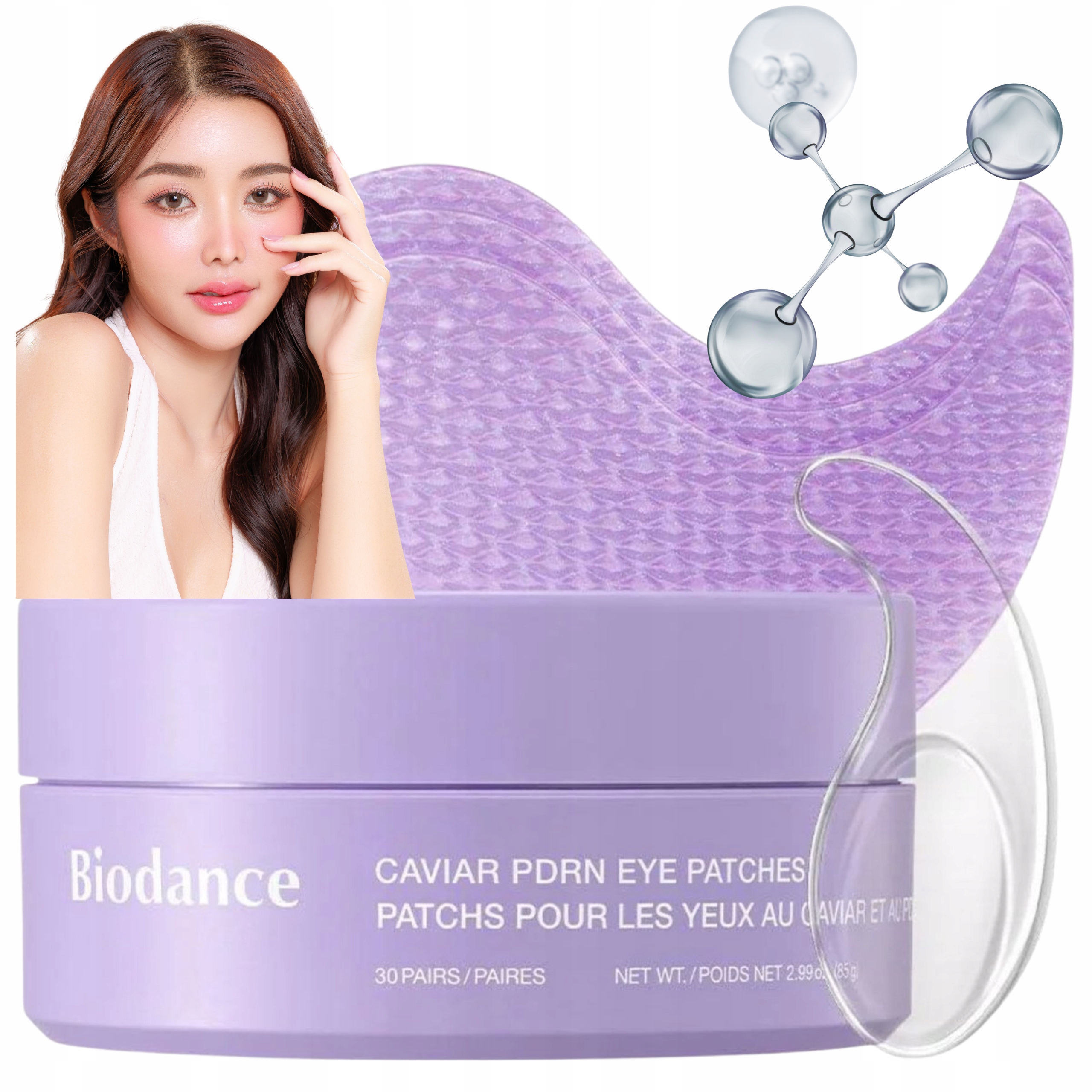 Płatki Pod Oczy Hydrożelowe Caviar Pdrn Eye Patches