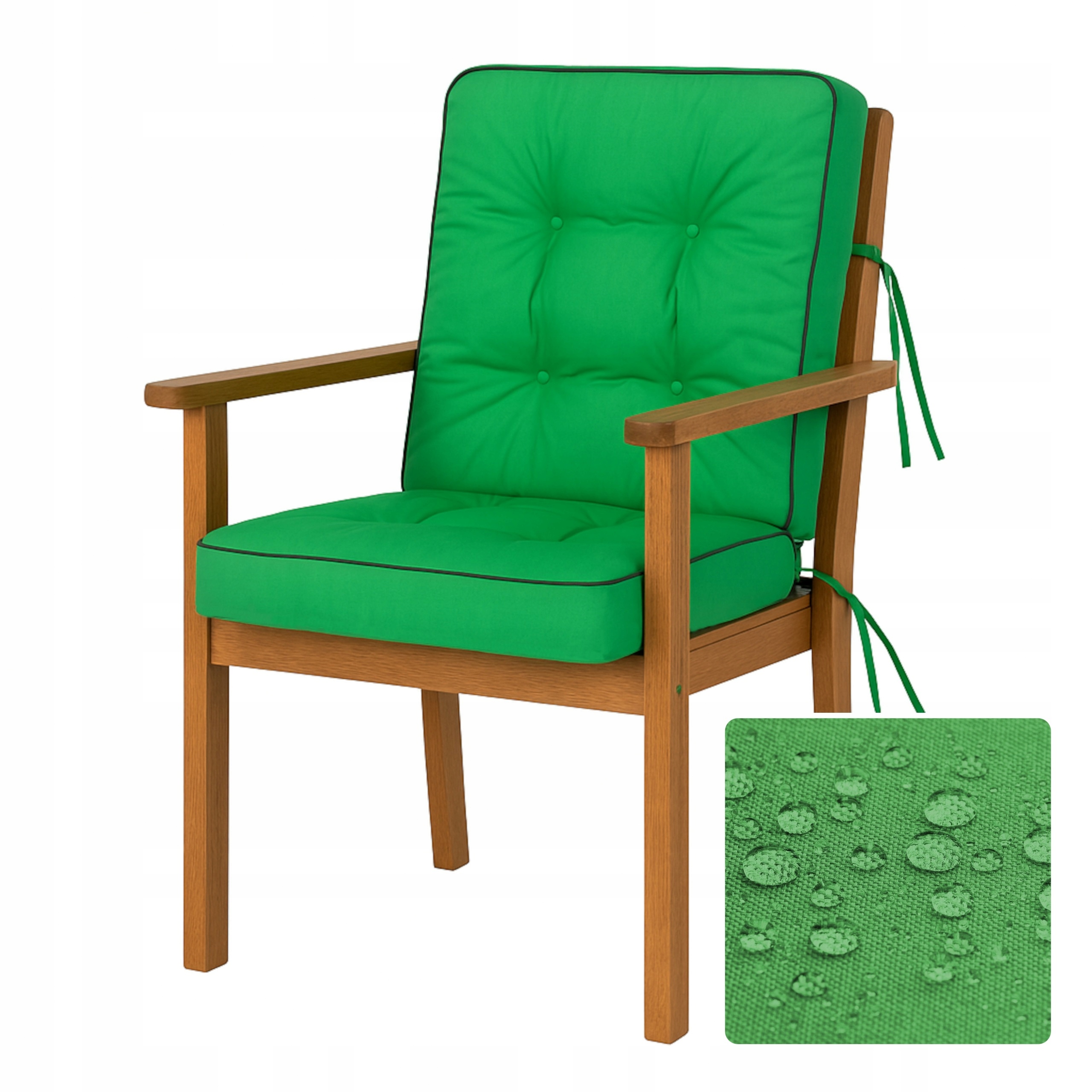 Vankúš na záhradnú stoličku Poduška na hojdačku Záhradné ležadlo, šírka 60 cm