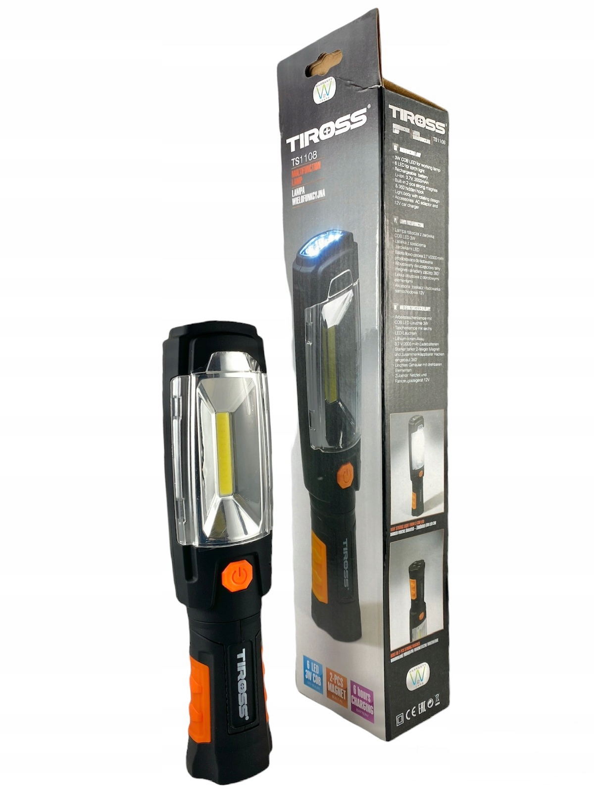 

Lampa Wielofunkcyjna Tiross Ts 1108
