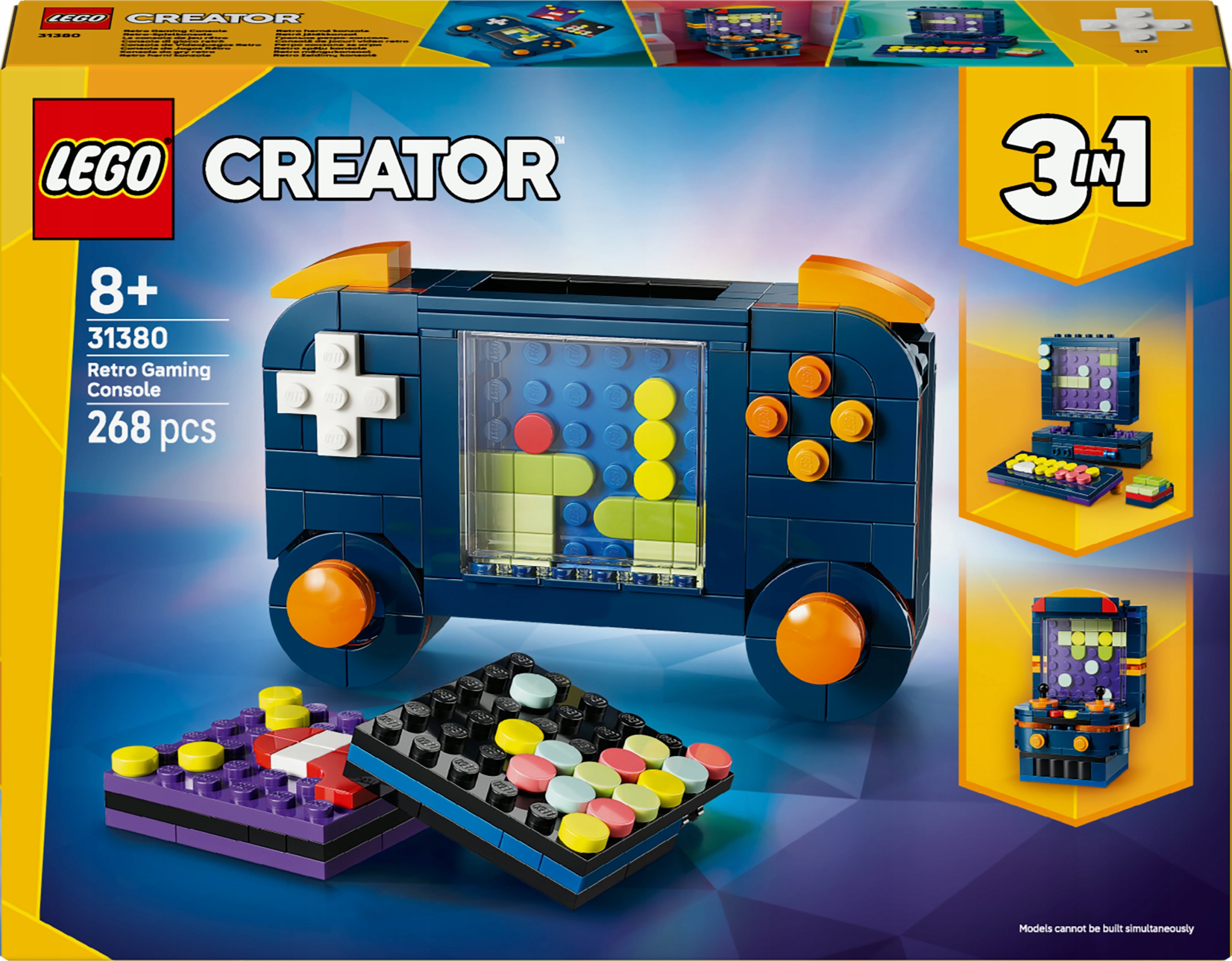 LEGO Creator 3 в 1 ретро игровая консоль 31380